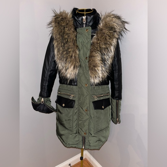 Point zero faux fur trim hooded anorak - Picture 2 of 10